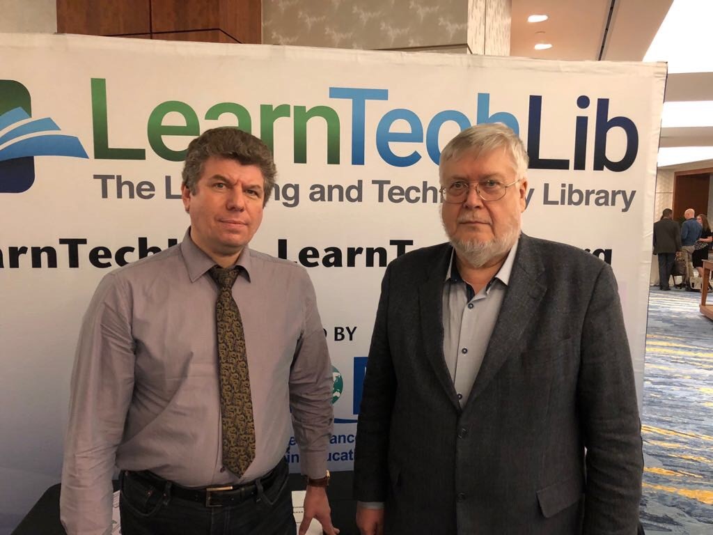 Professors Sergey Grigoriev and Vadim Grinshkun participated in the SITE Conference in Washington