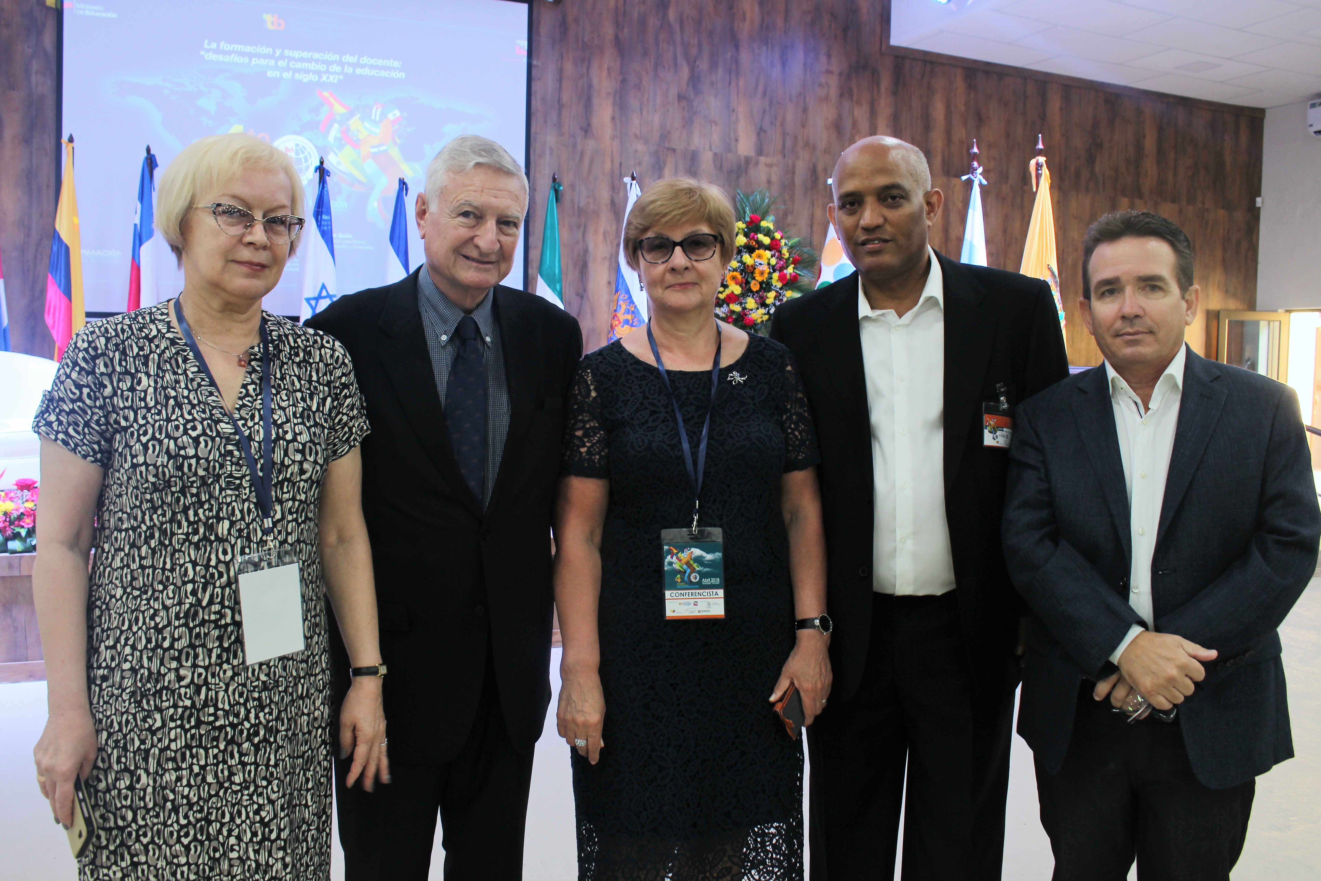 MCU professors at the Congress on Pedagogy in Ecuador