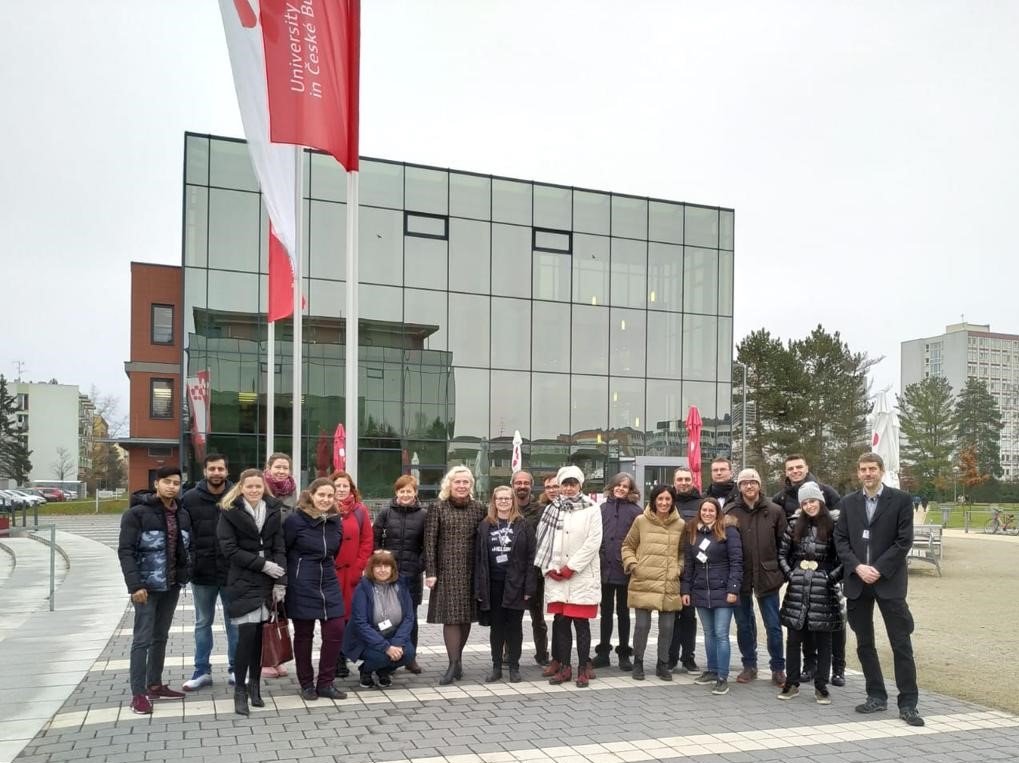 Daria Milyaeva at the International Staff Week in Czech Republic