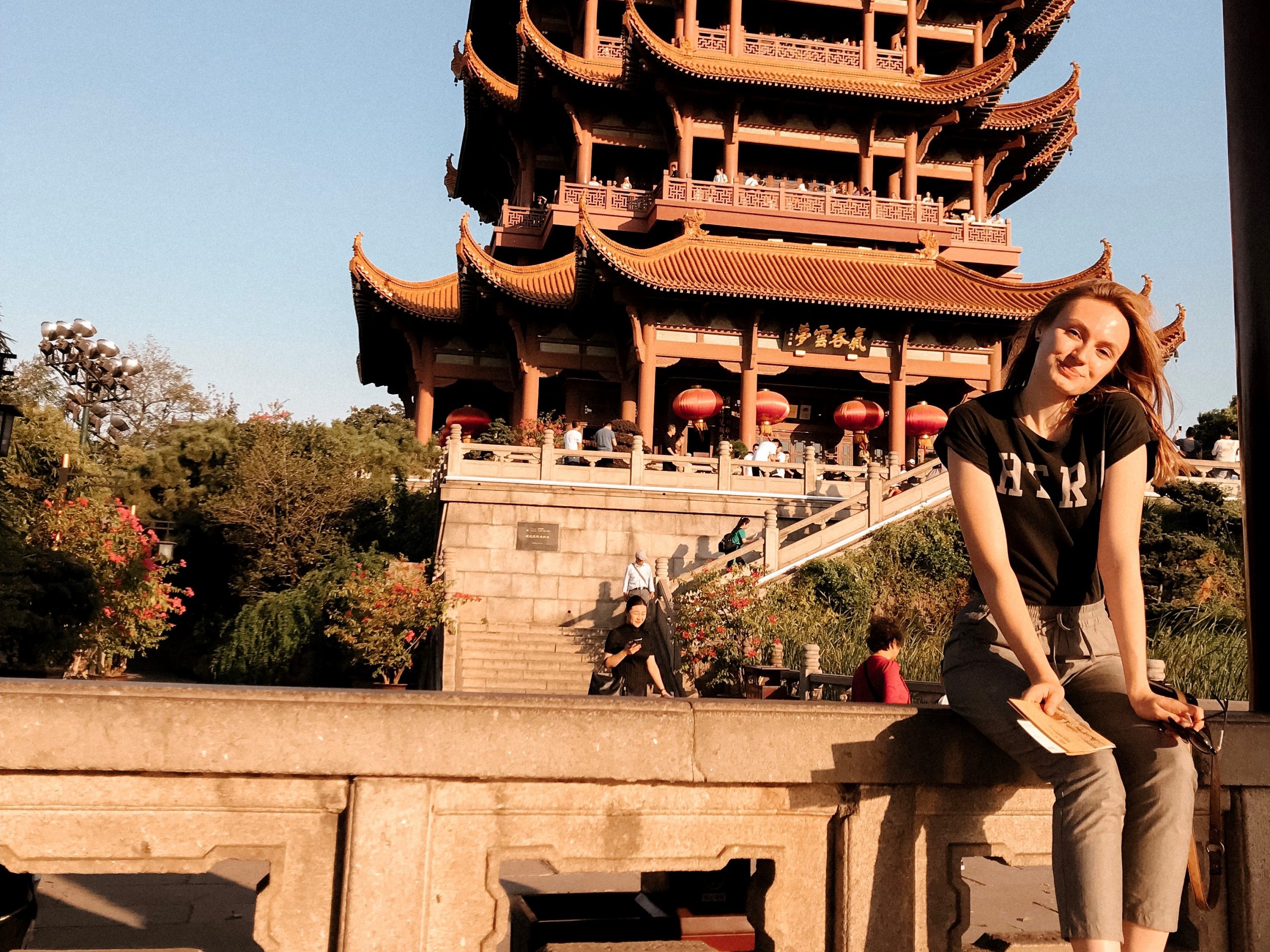 Tatyana Potemkina on receving the Chinese government scholarship