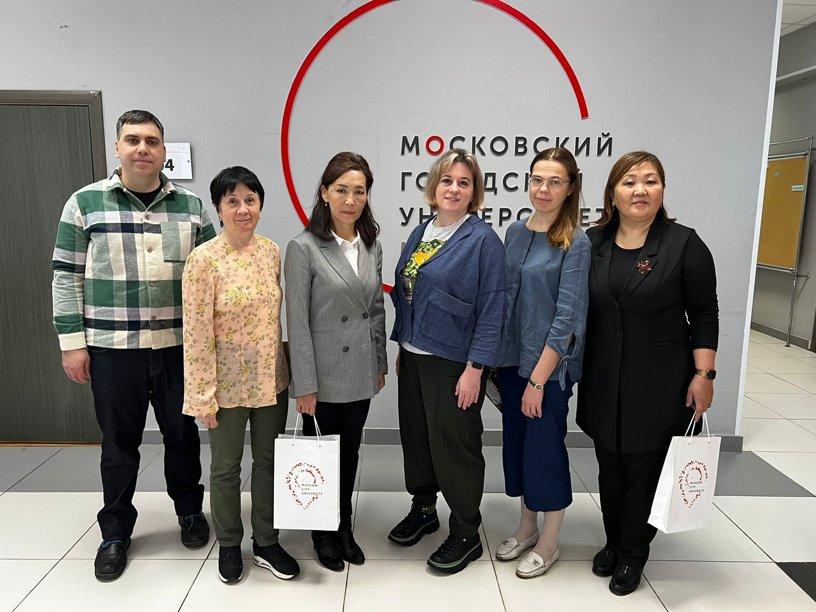 Meeting with representatives of the Mongolian National University of Education